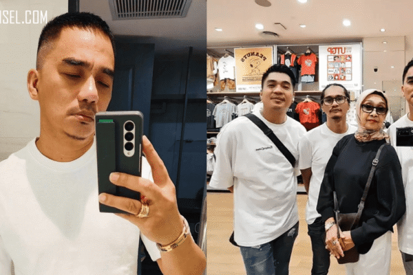 Enda Ungu Percaya Diri Mirror Selfie Pakai Android Miliknya Enda Ungu Percaya Diri Mirror Selfie Pakai Android Miliknya