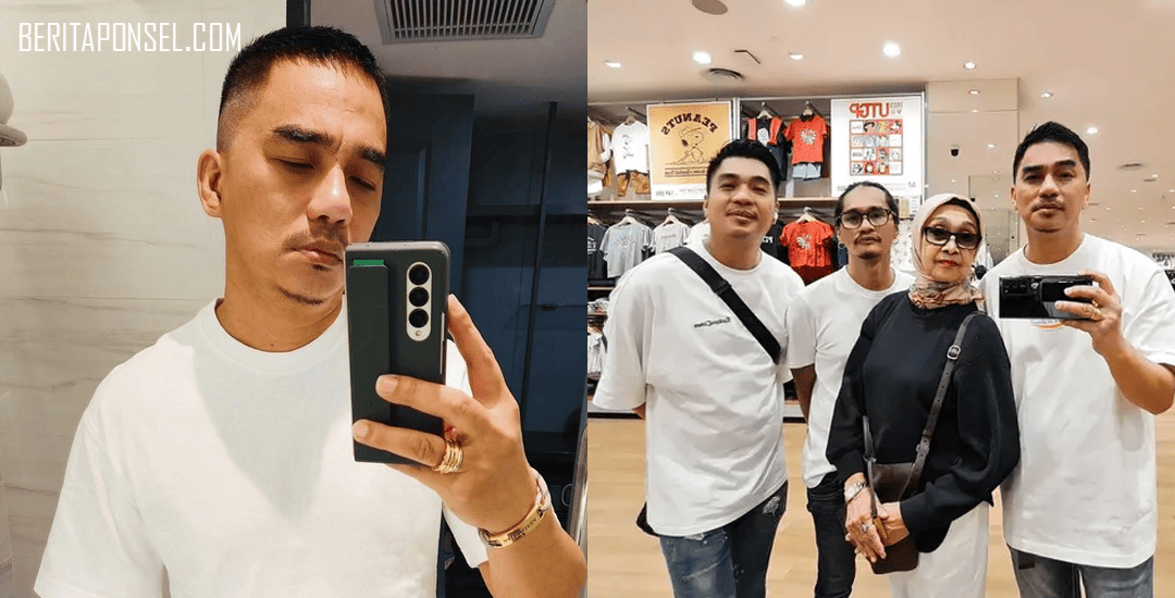 Enda Ungu Percaya Diri Mirror Selfie Pakai Android Miliknya