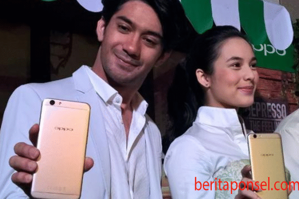 Selfie Experience Reza dan Chelsea di Launching OPPO F1s Selfie Experience